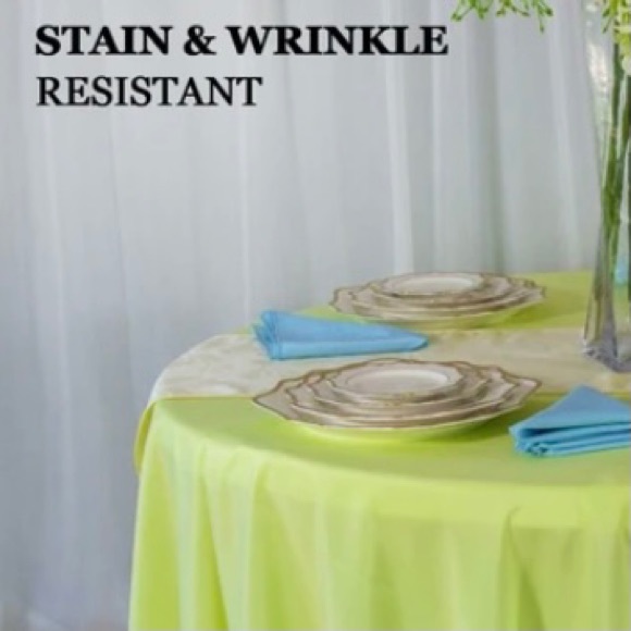 SOLD 12 Black Round Tablecloths SOLD - Picture 5 of 5